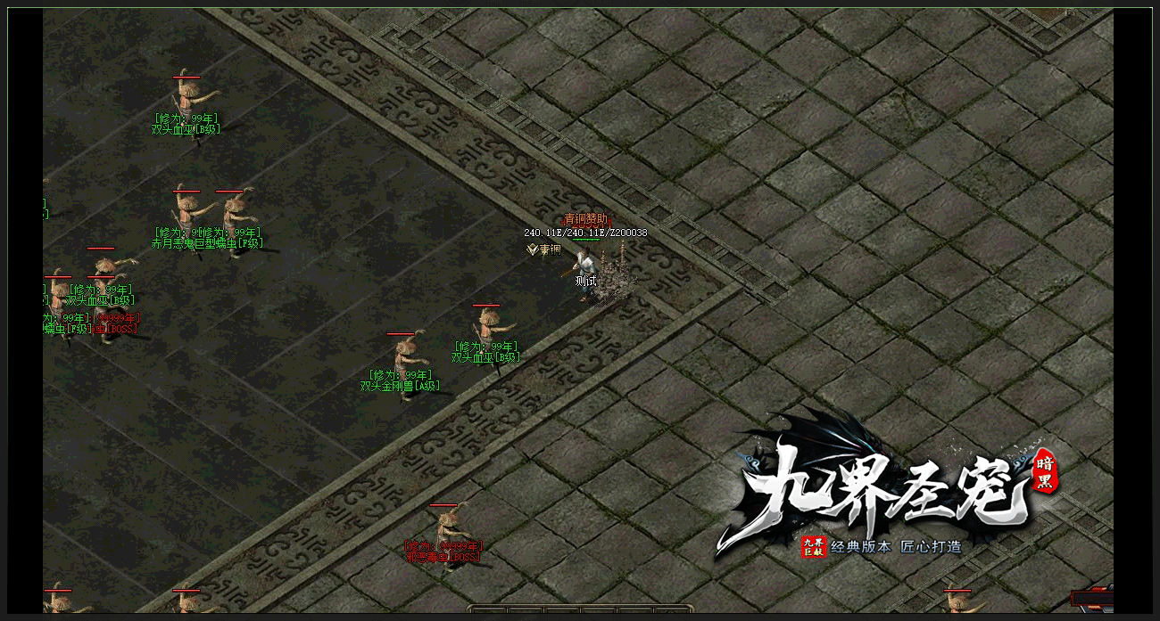 图片[14]-【尊享版VIP会员】热血传奇九界圣宠暗黑三职业版6月重新修改免验证[翎风引擎]-大玩家