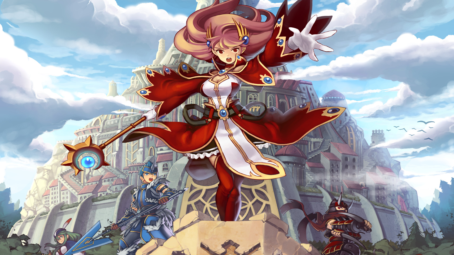 守护之剑OL5职业2转GM无限币可存档二次元PC怀旧横版网游-大玩家